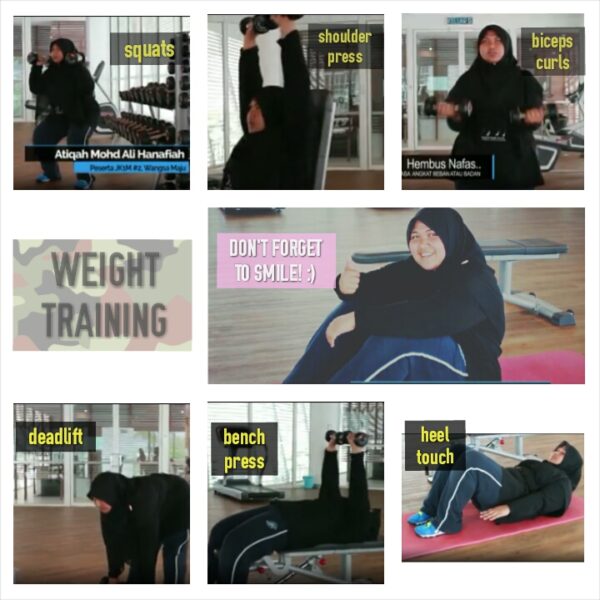 Sesi Weight Training bersama Sifu KZ